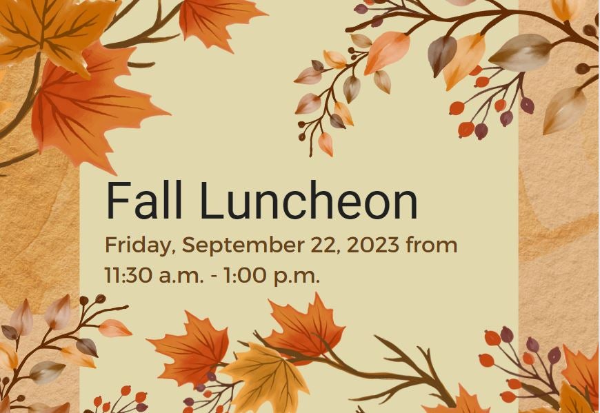 Fall Luncheon - 2023