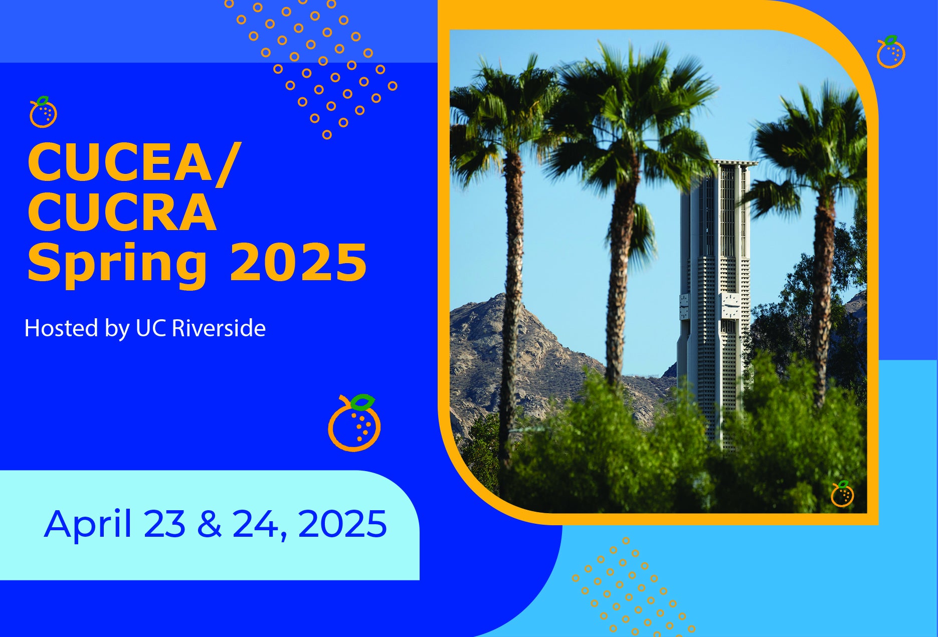 CUCRA/CUCEA 2025 web welcome image