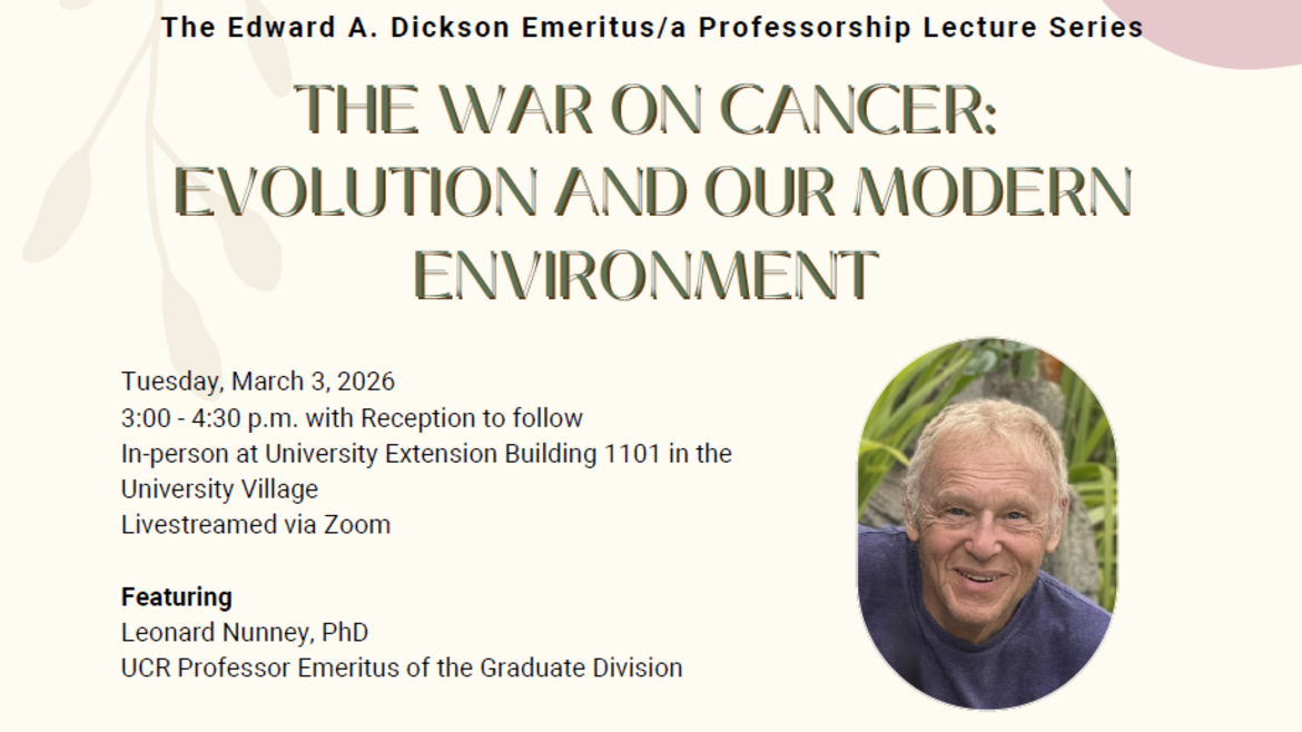 Event flyer for the Leonard Nunney Dickson Presentation Invite.