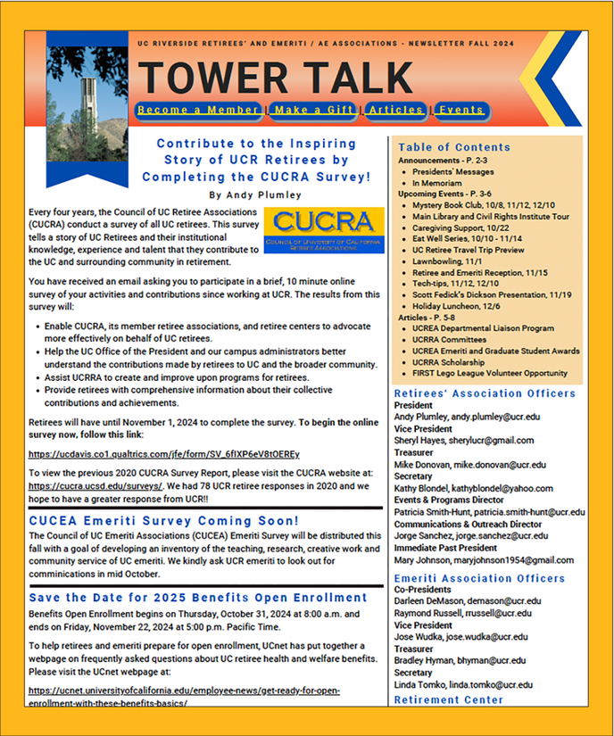 Tower Talk - Summer 2024