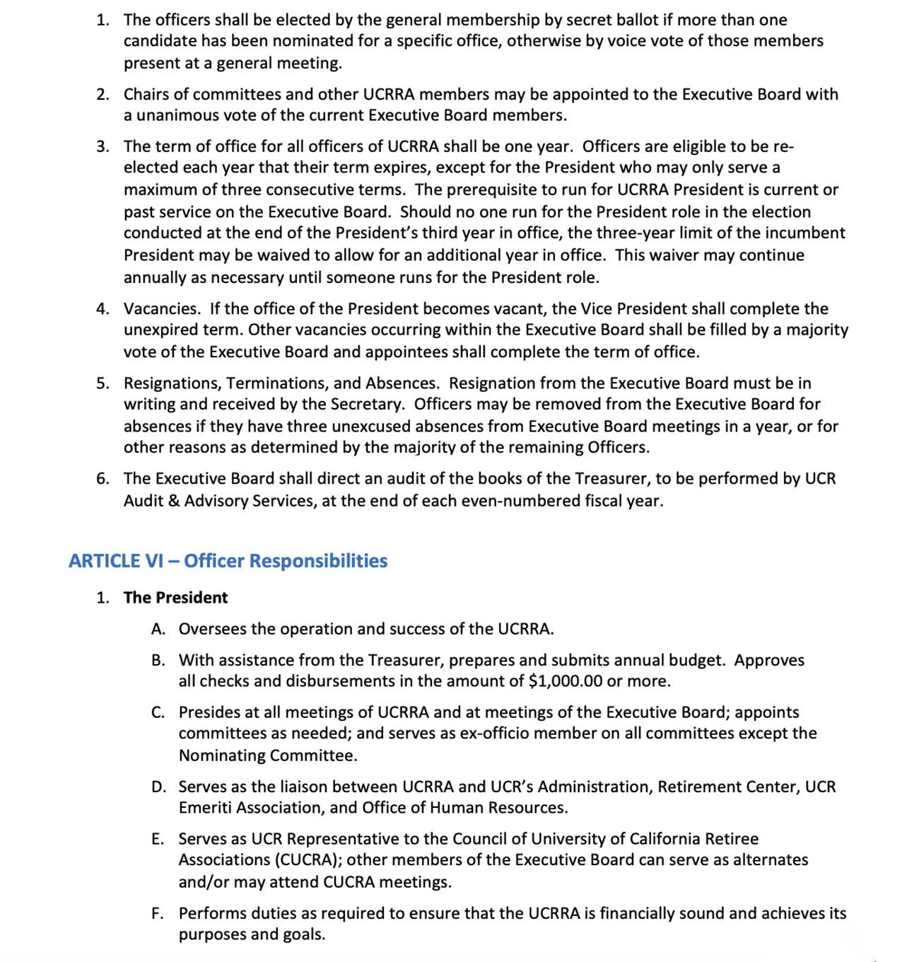 UCRRA Bylaws - amended 2024 - page 3