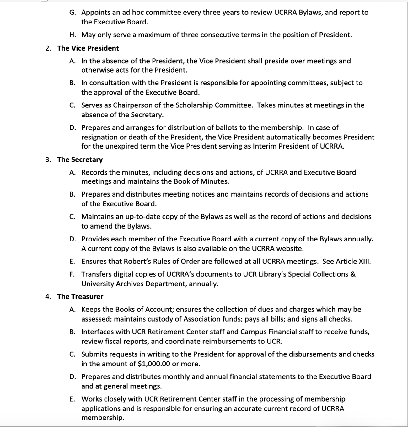 UCRRA Bylaws - amended 2024 - page 4